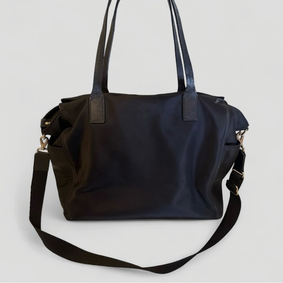 Kate Spade Chelsea Large Baby Tote Diaper Bag & Changing Pad Black, Tan Interior - Picture 3 of 16